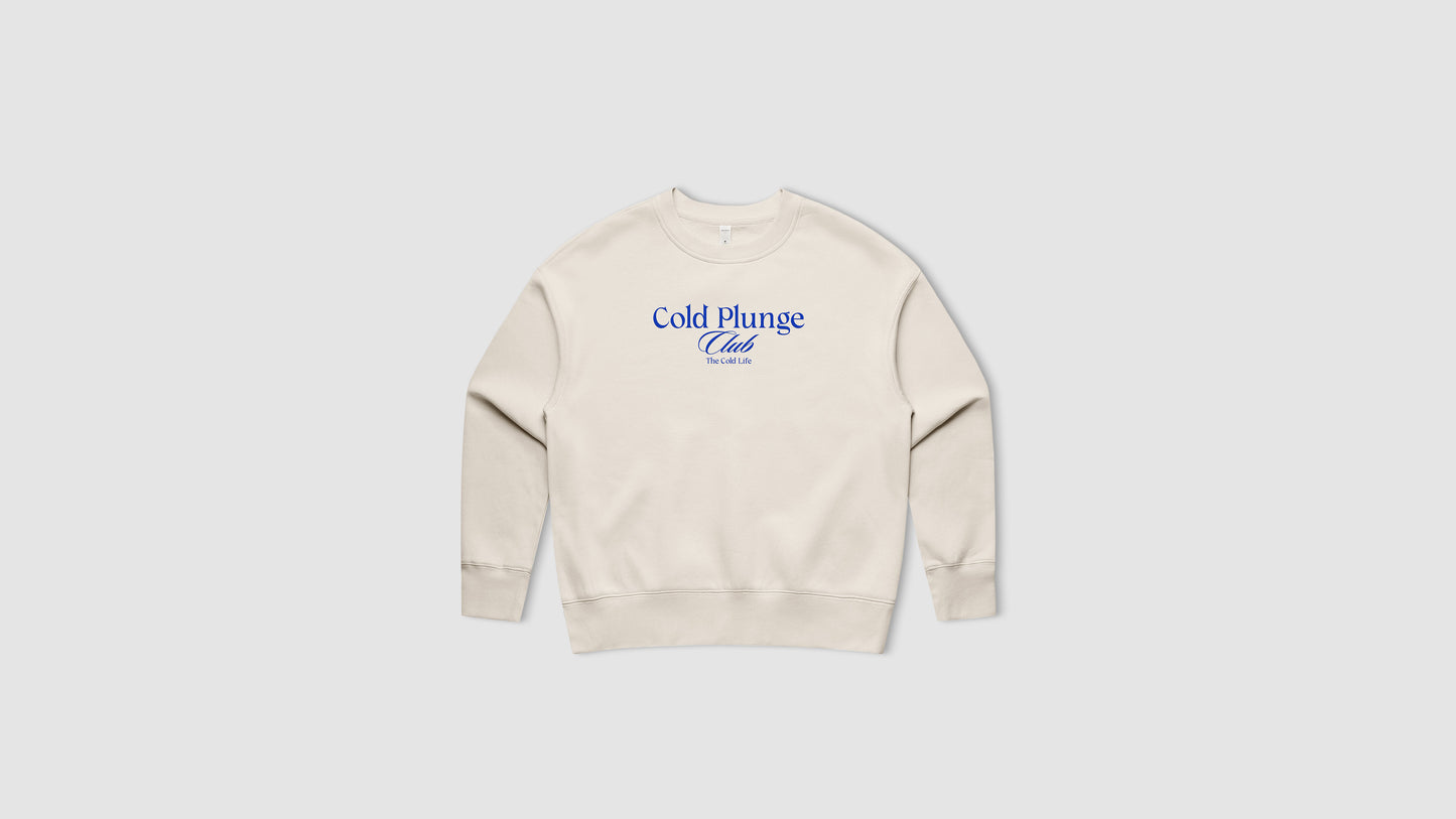 Cold Plunge Club Pullover – Sand