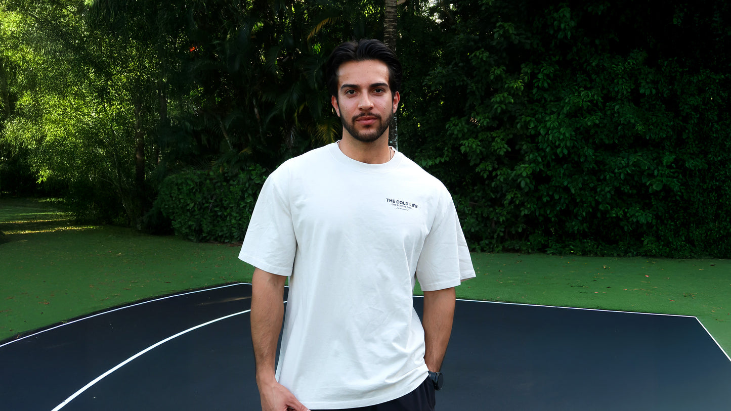 Where Cold Plunging Meets Culture Sand Shirt