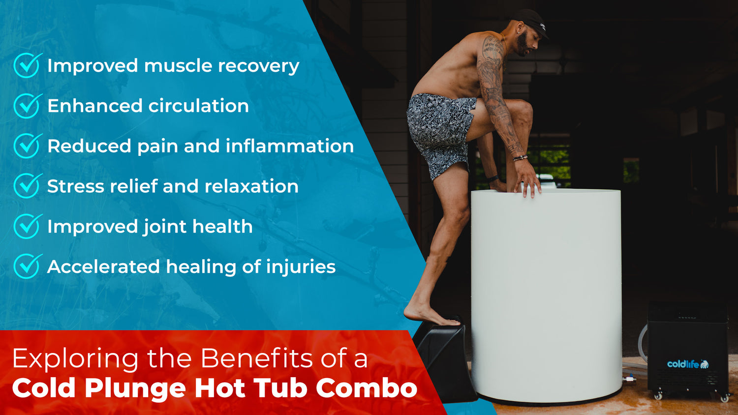 The Benefits of a Hot Tub Cold Plunge Combination The Cold Life