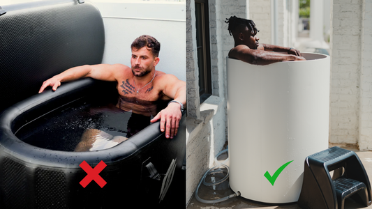 The Benefits of Vertical Cold Plunges & Ice Baths