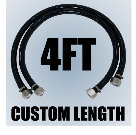 Custom Length Hose Set - 4ft