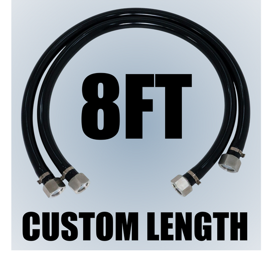 Custom Length Hose Set - 8ft