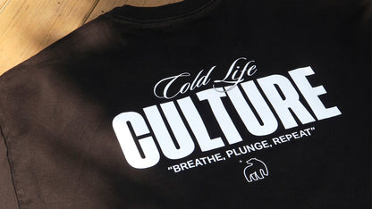 Where Cold Plunging Meets Culture Black Shirt