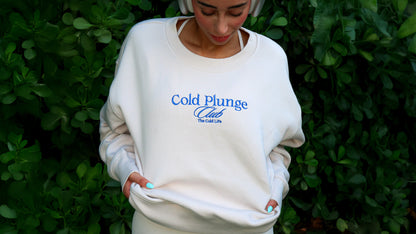Cold Plunge Club Pullover – Sand
